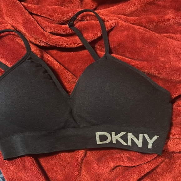 DKNY Charcoal padded Bralette - Picture 5 of 5
